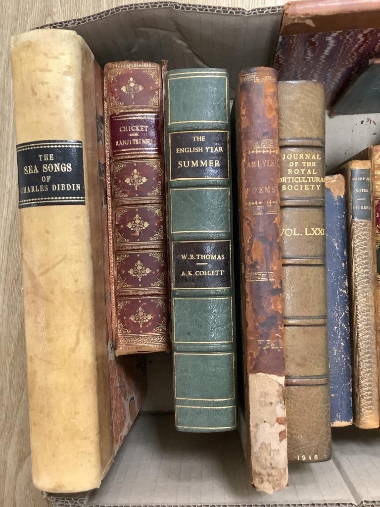 Old Leather - a Miscellany, approx. 33 vols.